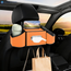 7-In-1 Car Seat Back Organizer with Cup Holders, Tissue Box, Garbage Can&Hooks