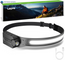 Headlamp - Super Bright LED Head Lamp Rechargeable with 230°Wide Beam, Adjustable Spotlight, Motion Sensor
