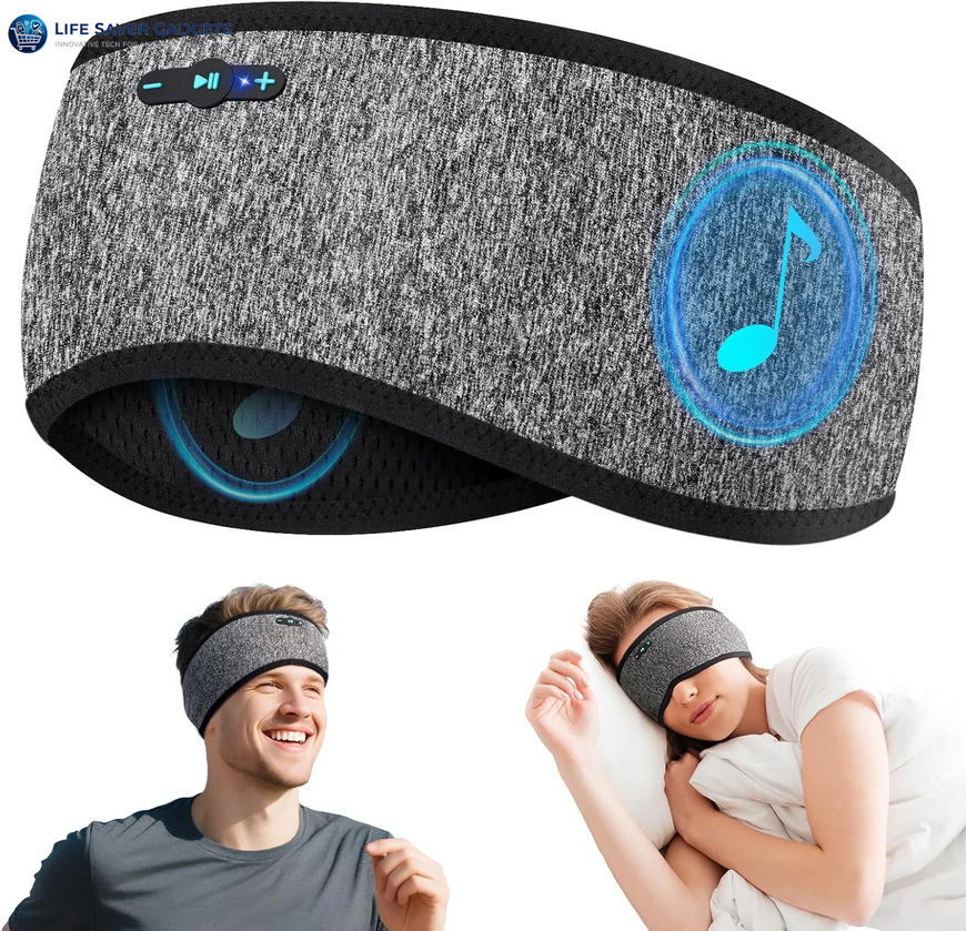 Sleep Headphones Bluetooth 6.0 Headband