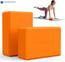 Yoga Blocks 2 Pack, Soft Non-Slip Foam Blocks For Pilates