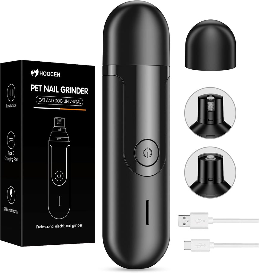 Dog Nail Grinder, Pet Nail Trimmers for Large Dogs, Medium, Small Dogs Cats Pets