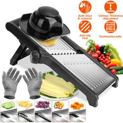 Stainless Steel Food and Vegetable Slicer Fruit Chopper