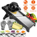 Stainless Steel Food and Vegetable Slicer Fruit Chopper