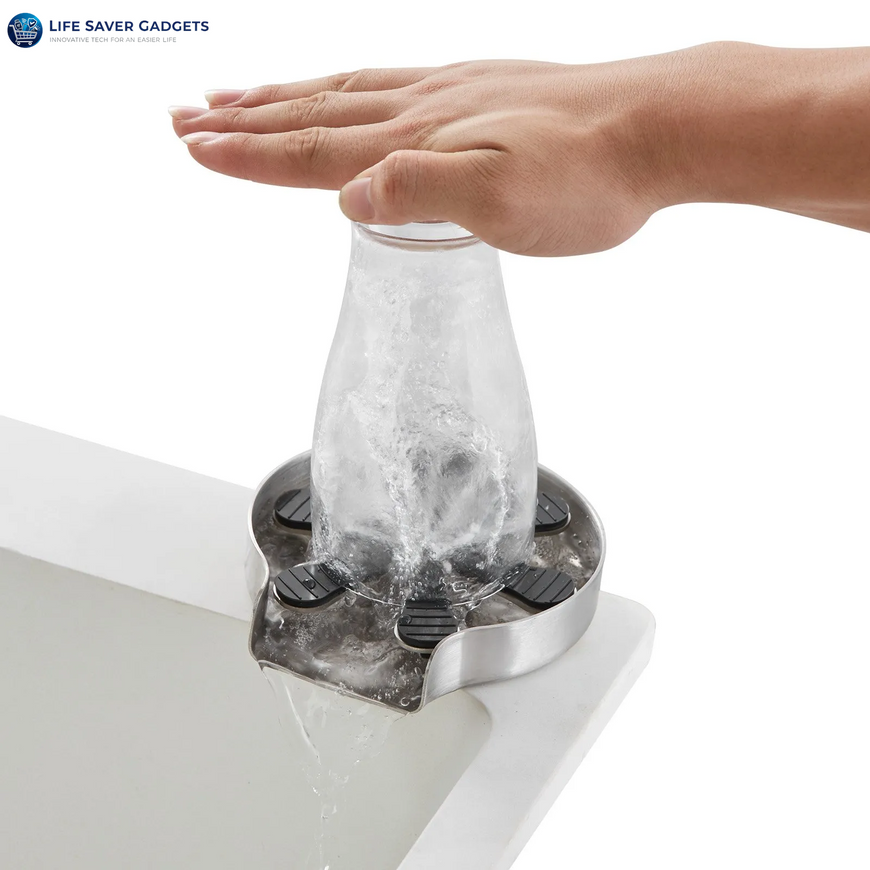 Cup Washer With Sink Home Bar Counter