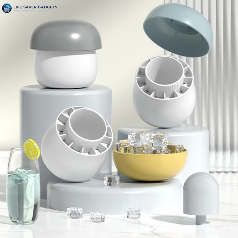 Ice Block Mold Silicone Mushroom Ice Cup