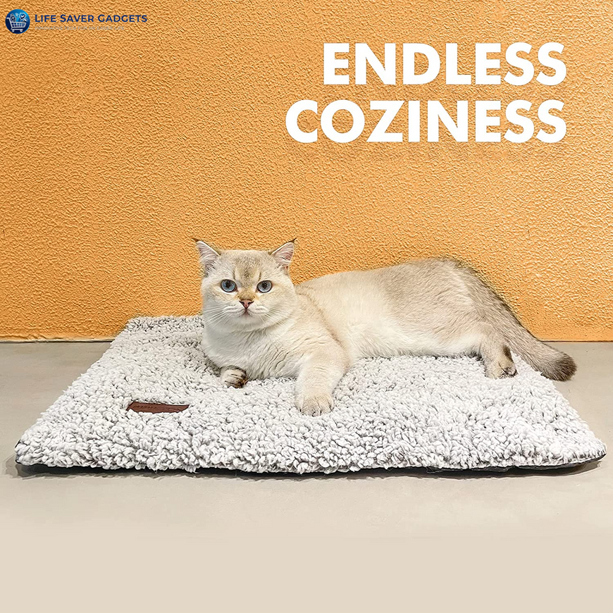 Self Warming Cat Bed Self Heating Cat Dog Mat 