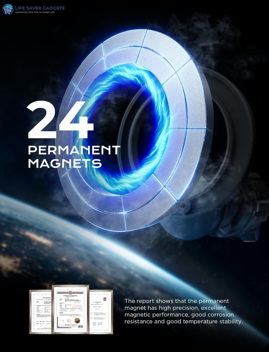 Magnetic MagSafe Car Mount Ultra Strong Phone Holder For Air Vent