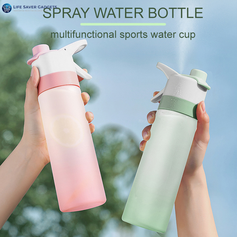Spray Water Bottle For Outdoor Sport Fitness Lovers