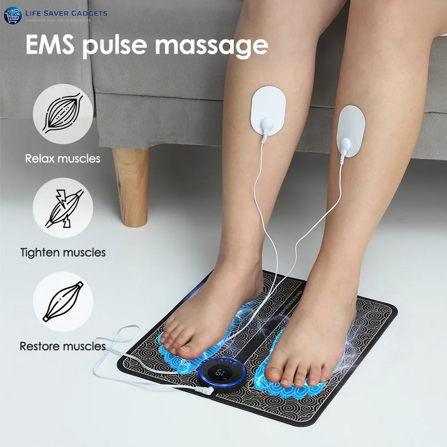 Electrode Foot Massager Mat