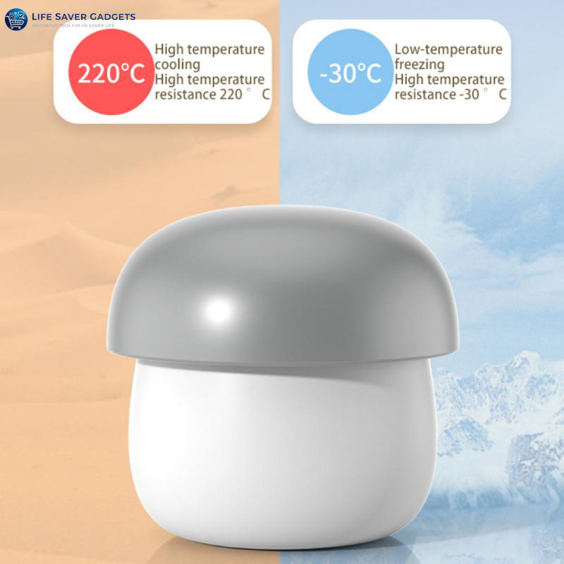 Ice Block Mold Silicone Mushroom Ice Cup