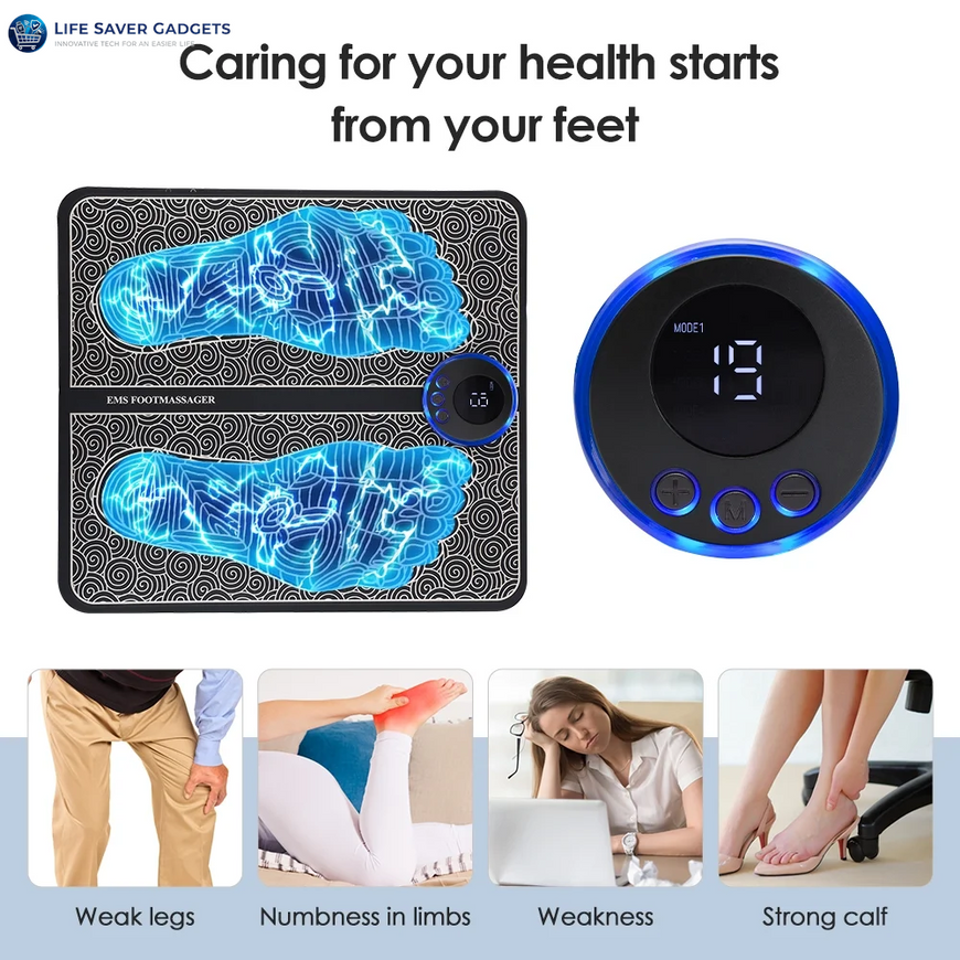 Electrode Foot Massager Mat