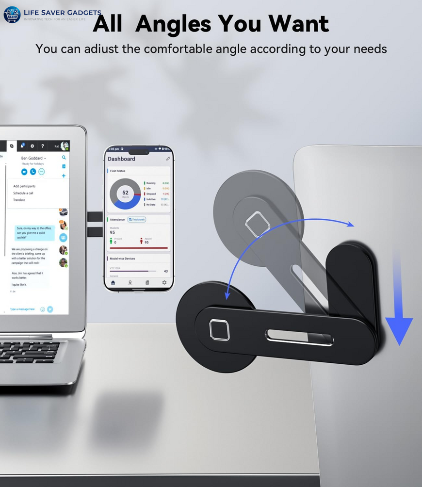 Adjustable Magnetic Phone Holder