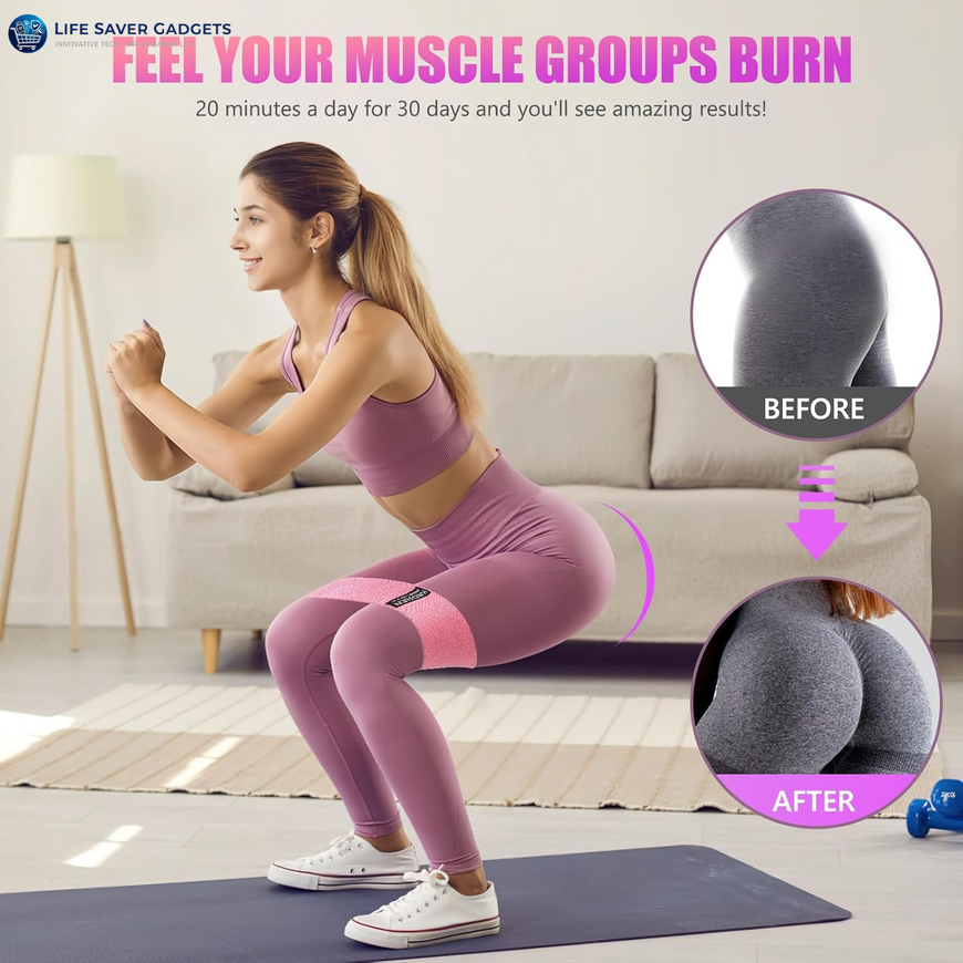 Resistance Bands for Working Out, Exercise Workout Bands for Women & Men