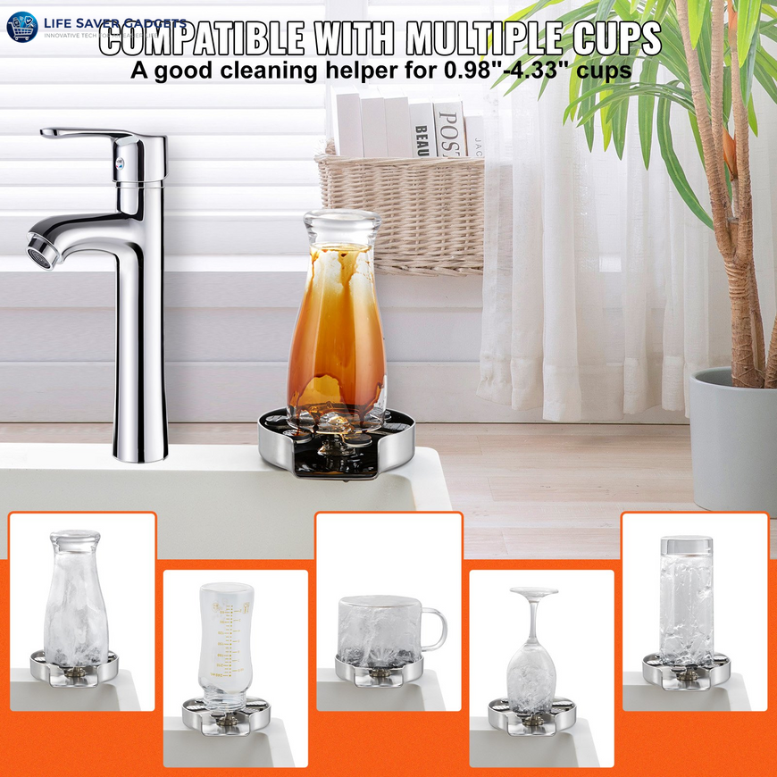 Cup Washer With Sink Home Bar Counter