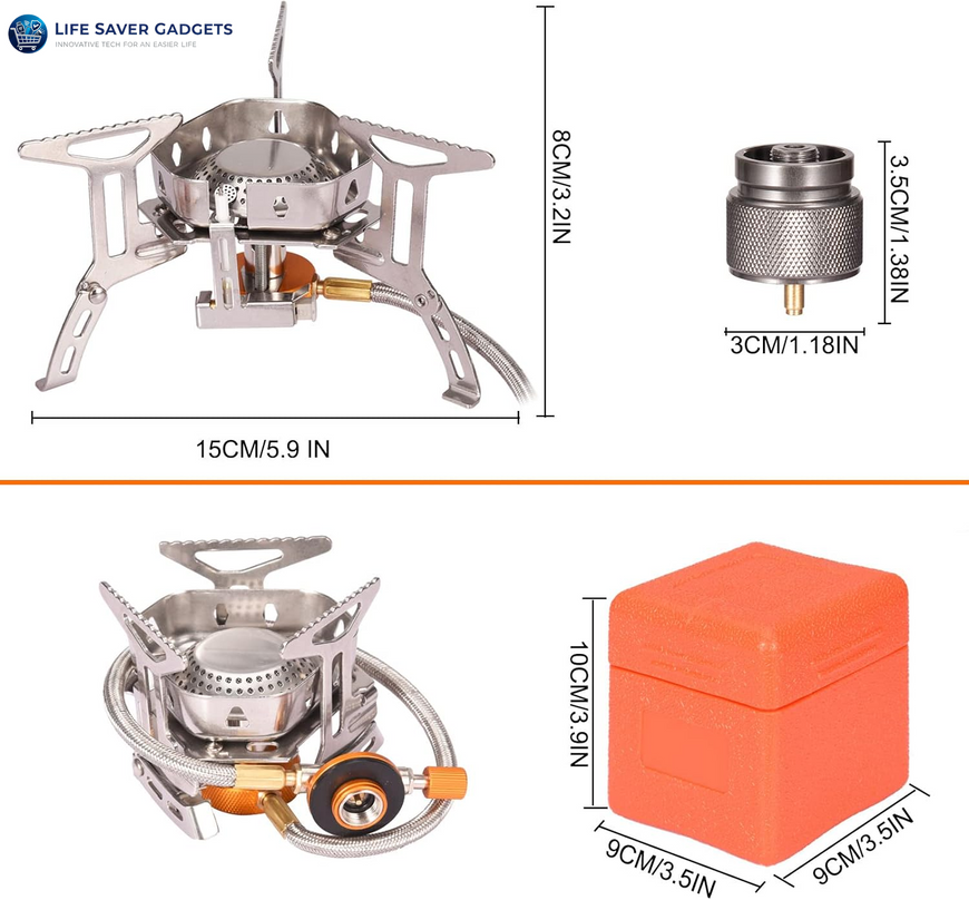 Portable Windproof Gas Stove