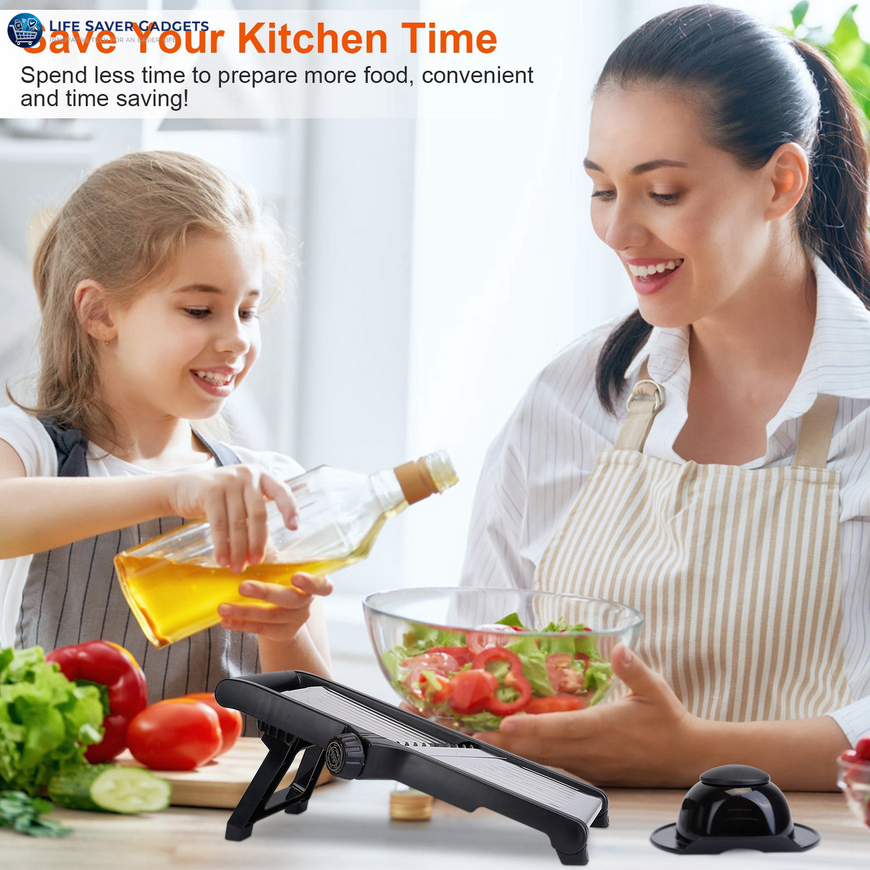 Stainless Steel Food and Vegetable Slicer Fruit Chopper