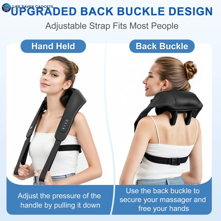 Shiatsu Neck and Shoulder Massager with Heat