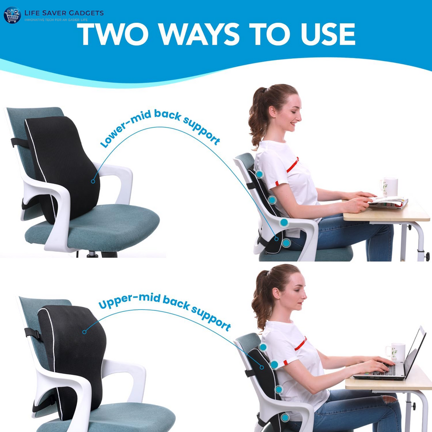 Lumbar Support Pillow for Office Chair