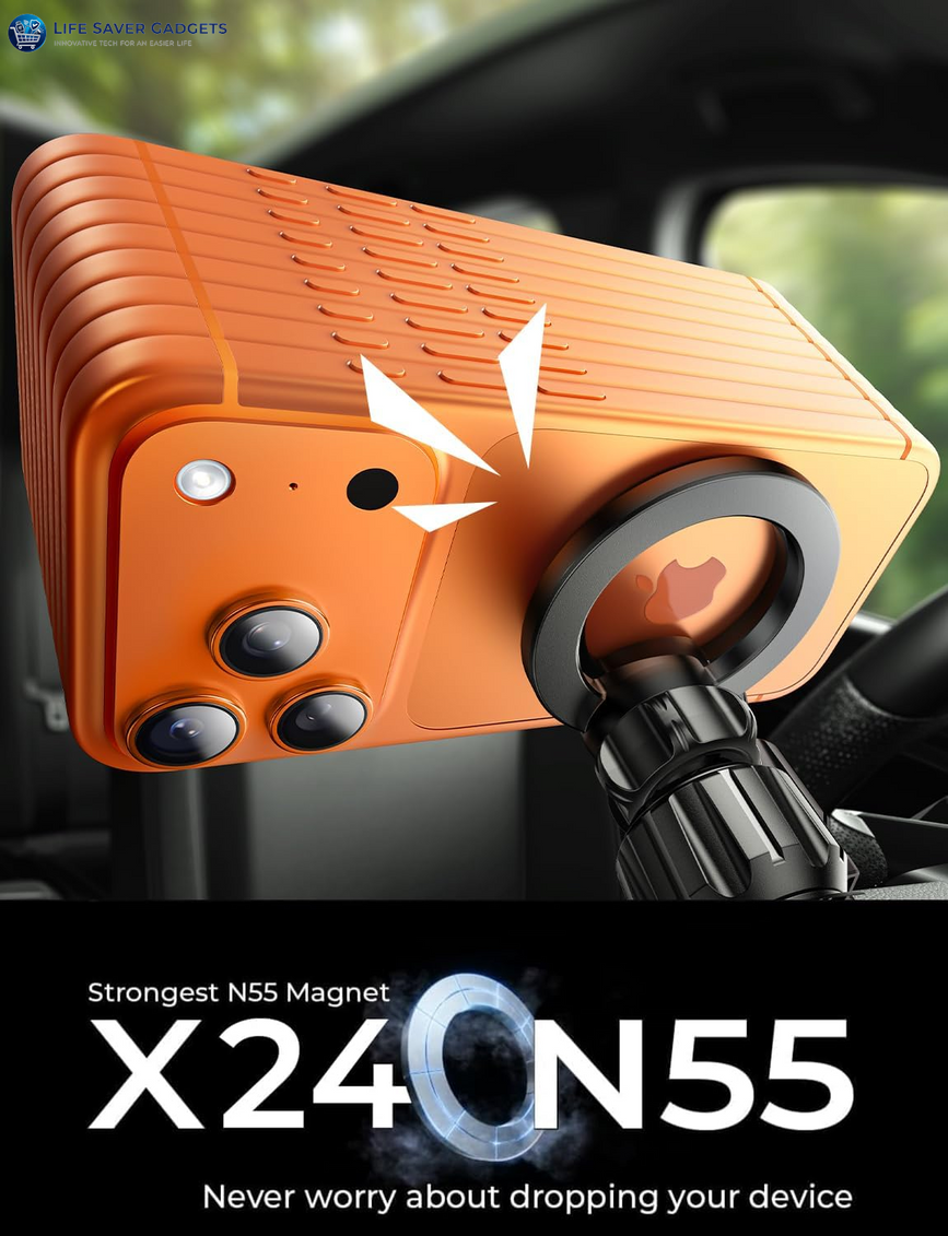 Magnetic MagSafe Car Mount Ultra Strong Phone Holder For Air Vent