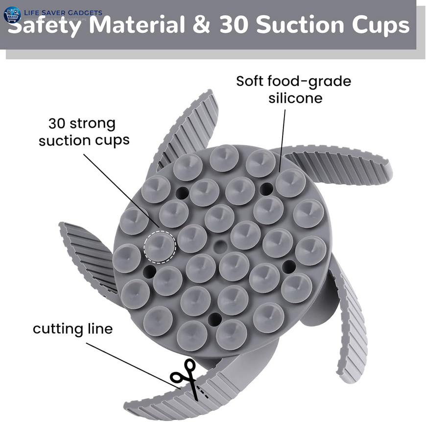 Cuttable Slow Feeder Dog Bowls Insert with Suction Cups for Medium & Large Dogs