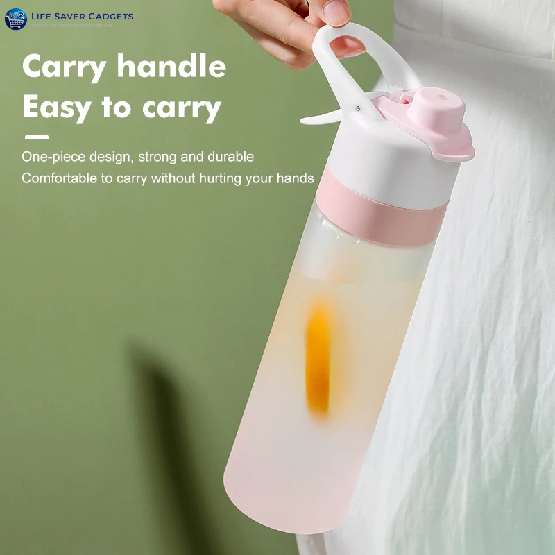 Spray Water Bottle For Outdoor Sport Fitness Lovers