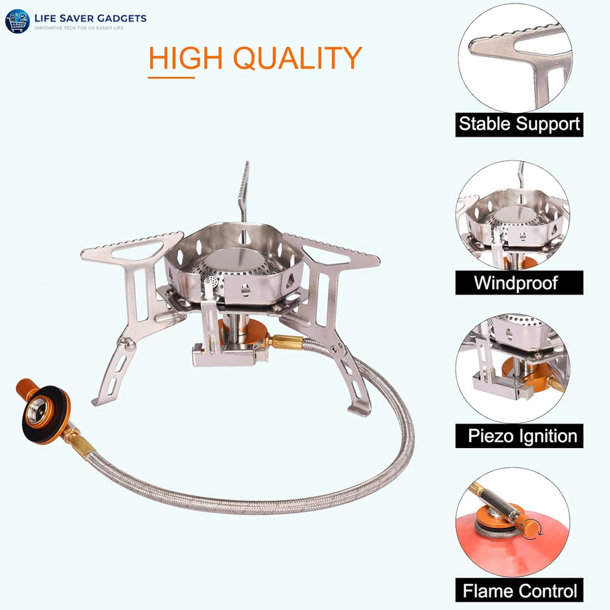 Portable Windproof Gas Stove