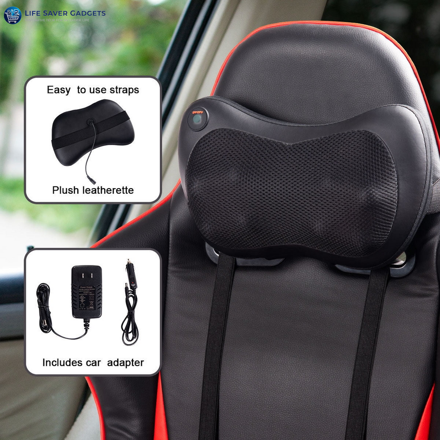 Shoulder Neck Back Massage Pillow with Heat