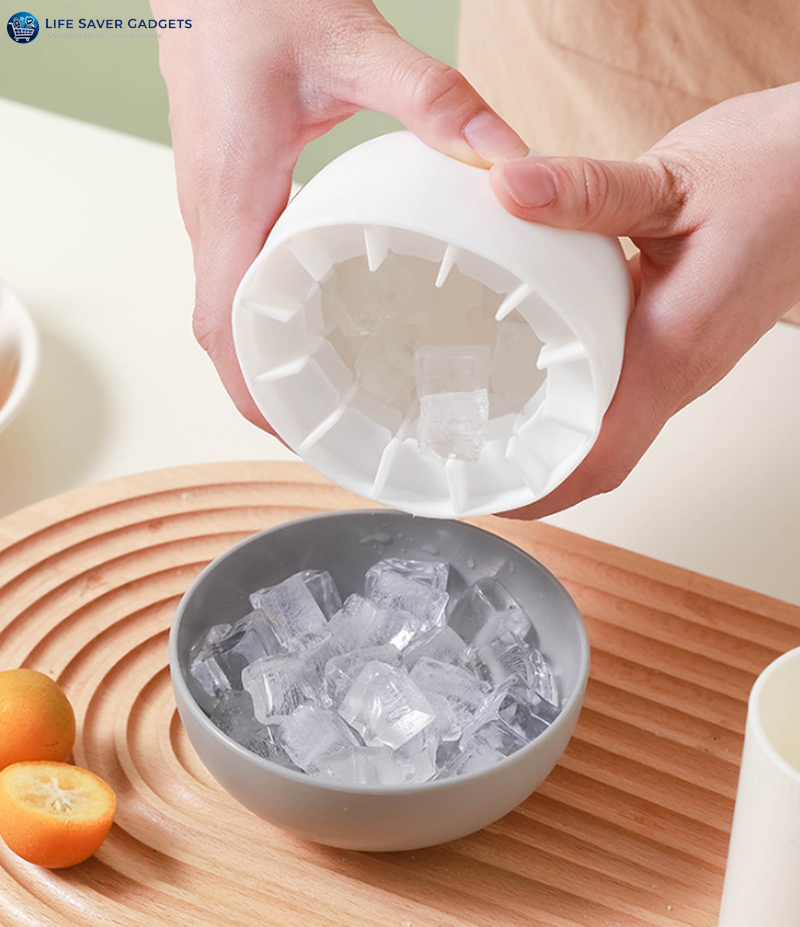 Ice Block Mold Silicone Mushroom Ice Cup