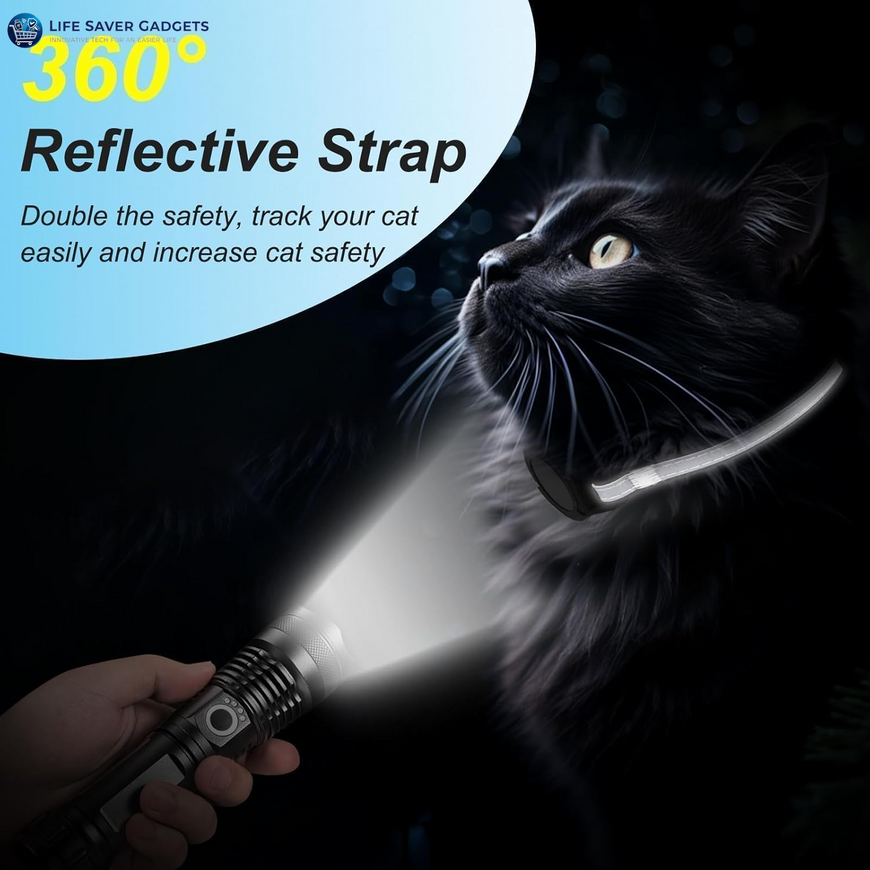 GPS Tracker for Cats, Smart Pet Activity Tracker, No Monthly Fee, Compatible with Apple Find My
